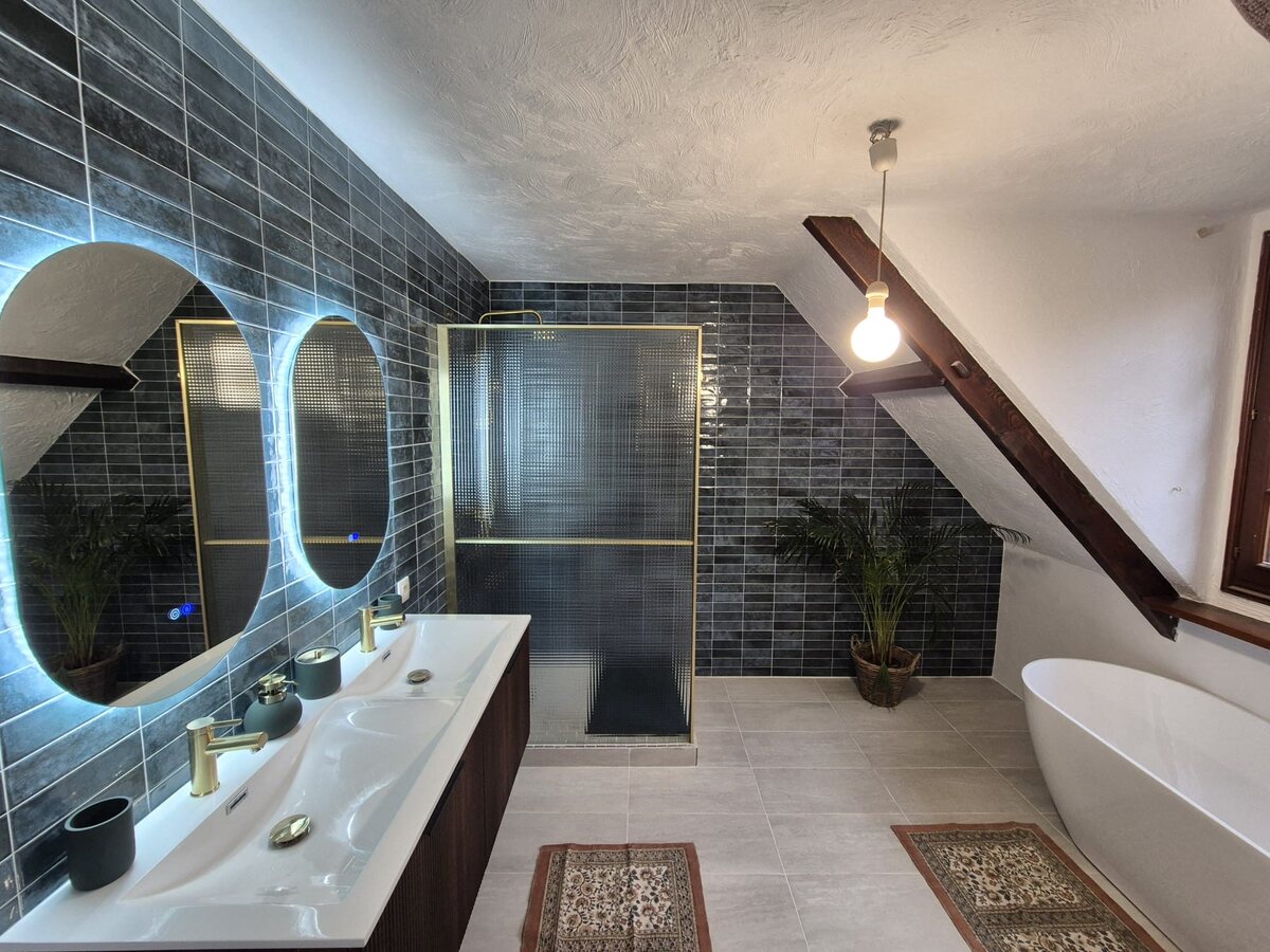 Salle de bain après rénovation