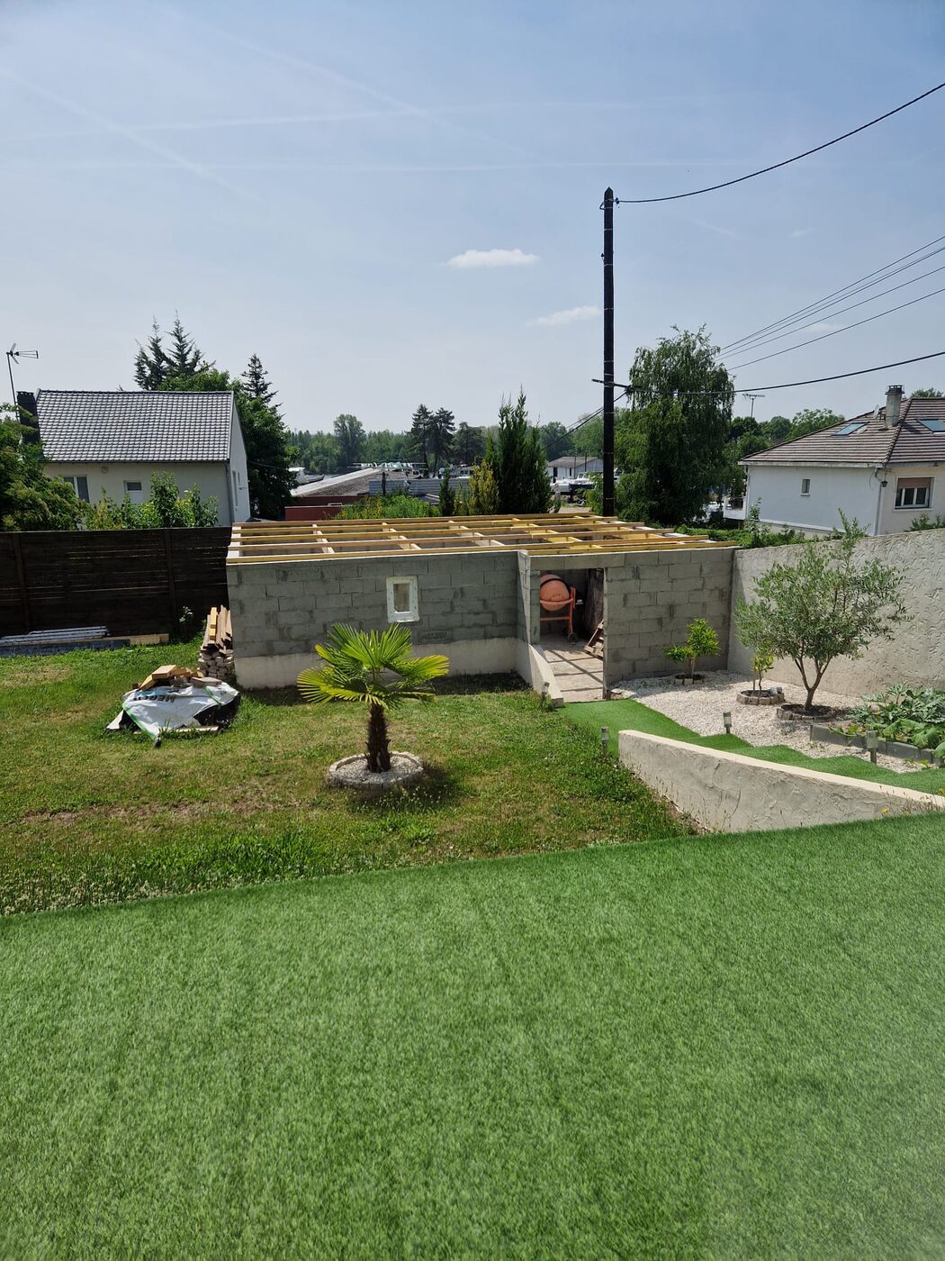 Jardin aménagé