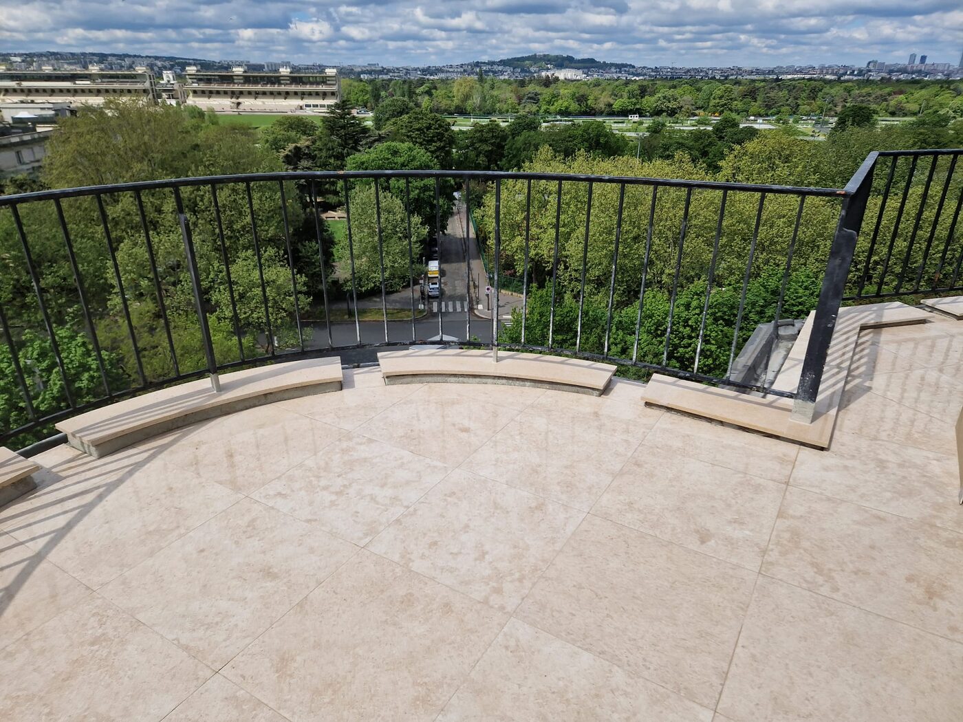 Terrasse pierre